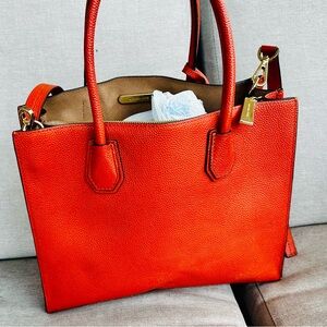 MICHAEL Michael Kors Vibrant Orange Tote